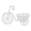 Summerfield Terrace White Metal Tricycle Planter