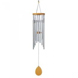 Accent Plus Classic Aluminum Waterfall Wind Chimes - 28 inches