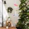 Accent Plus Rainbow Acrylic Butterfly Windchimes