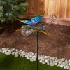 Accent Plus Butterfly Solar Fairy Light Garden Stake