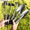 1/3/4/5 Piece Set Gardening Shovel Stainless Steel Carbon Steel Outdoor Planting Household Ripe Potted Garden Tools - as pic