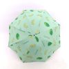 Fresh fruit umbrellas Folded by students Anti ultraviolet sun protection sunshade Female rain and shine umbrellas Folded - Green lemon - Manual