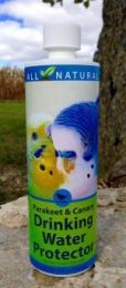 Canary, Finch & Parakeet Drinking Water Protector - 16 oz - Cyl