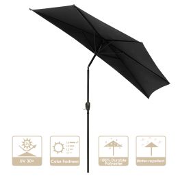 10 Ft Half Umbrella AL - As Picture