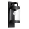 Wall Lights Outdoor Lantern with Dusk to Dawn Sensor E26 Bulb (Not Include) Max 28W - DARK GREY