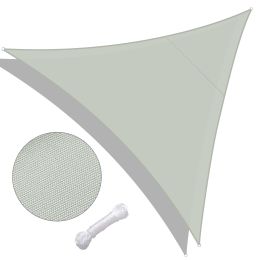 16x16x16ft Triangle Sun Shade Sail/Grey - LA01