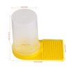 2Pcs Bee Water Feeder Beehive Beekeeping Drinking Dispenser Honey Feeding Bowl  - Water Bottles