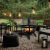 Ikuby ball style fire pit ball of fire with BBQ grill - as Pic