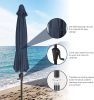 9 Ft Outdoor Sunbrella Patio Umbrella - Navy