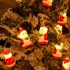 Christmas Santa Head Lights 9.8Ft 20 LED Lights Xmas Tree String Lights - STYLE 3