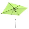 10x6.5ft Aluminum Patio Umbrella w/ 20 LEDs - LA01