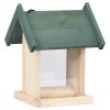 vidaXL Bird Feeders 4 pcs Firwood - 47233