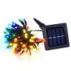 100 LEDs 36 1/12 ft ((11 M))  RYBG Outdoor Christmas Solar String Lights - LA01