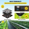 Garden Weed Barrier Fabric For Flower Bed Underlayment Ground Cover - Black - 15ft x 20ft