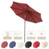 9 Ft Wooden Umbrella - As Picture