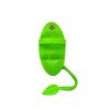 1PC Parrot Feeder With Standing Rack Cuttlefish Bone Holder Plastic Hanging Food Container Cage Accessories Pet Bird Supplies - green