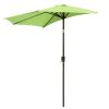 10 Ft Half Umbrella AL Green - As Picture