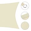 16x16ft Rectangle Sun Shade Sail/Beige - LA01