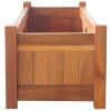 vidaXL Garden Raised Bed Acacia Wood 39.4"x11.8"x9.8" - Brown