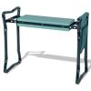 Folding Sturdy Garden Kneeler Pad and Cushion Seat - green