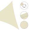 16x16x16ft Triangle Sun Shade Sail/Beige - LA01