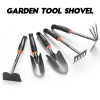 1/3/4/5 Piece Set Gardening Shovel Stainless Steel Carbon Steel Outdoor Planting Household Ripe Potted Garden Tools - as pic