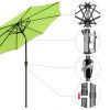 9 Ft AL Tilt Umbrella Tan - As Picture