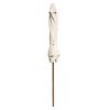 9 Ft Wooden Umbrella Cream White - As Picture