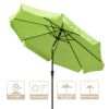 10 Ft AL Tilt Umbrella Green - As Picture