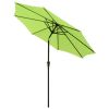 9 Ft AL Tilt Umbrella Tan - As Picture