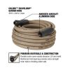 Flexzilla Colors SwivelGrip Garden Hose 5/8" x 50' 3/4" - 11 1/2 GHT Fittings Brown Mulch